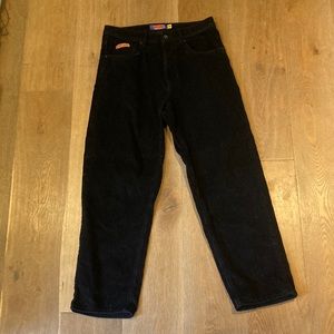 COPY - Empyre Loose Fit Black Corduroy Skate Pants